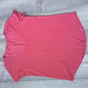 Lululemon athletica short sleeve v neck red t-shirt